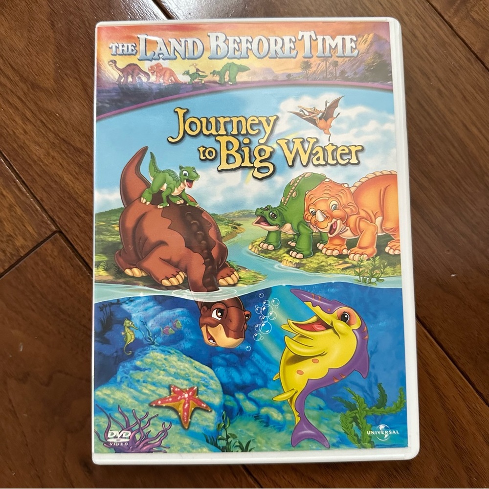 The Land Before Time DVD Journey to Big Water